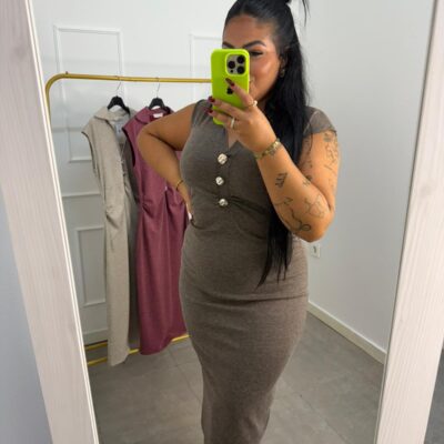 VESTIDO BOTON