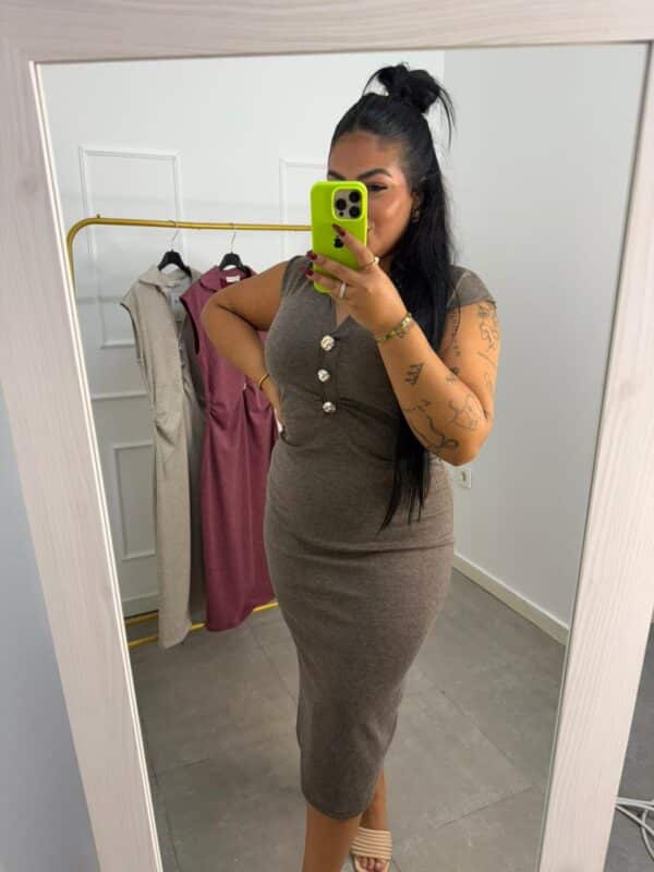 VESTIDO BOTON