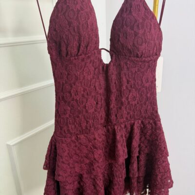 VESTIDO ENCAJE