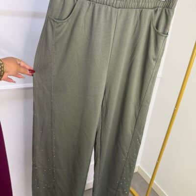 PANTALON CHANDAL DE BRILLO