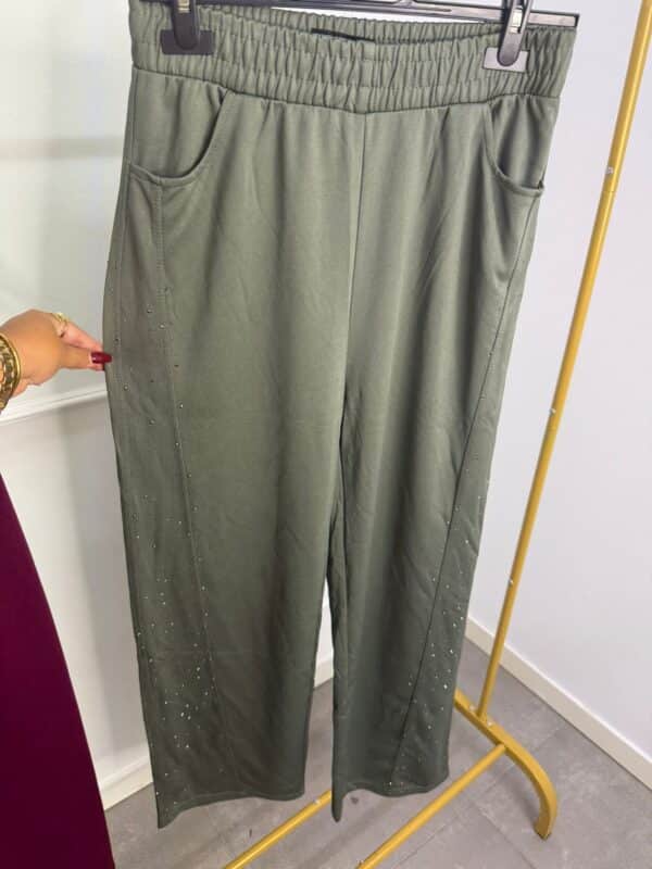 PANTALON CHANDAL DE BRILLO - Imagen 2