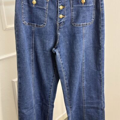 PANTALÓN VAQUERO BOTON