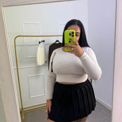 FALDA PANTALÓN TABLADAS