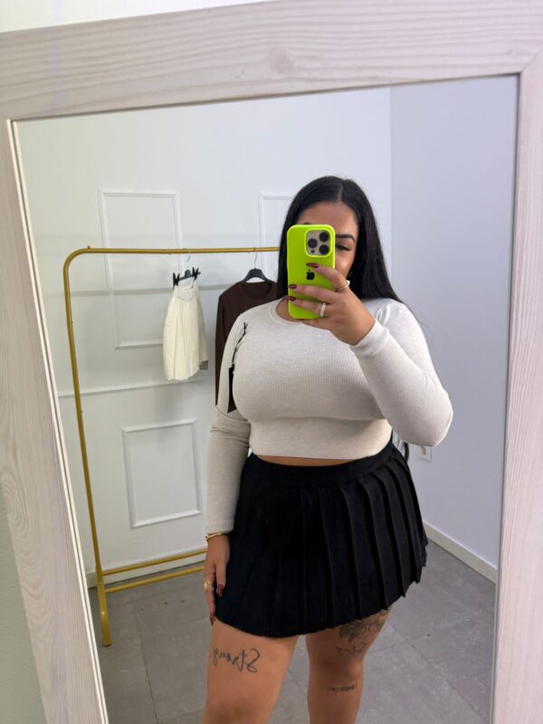 FALDA PANTALÓN TABLADAS