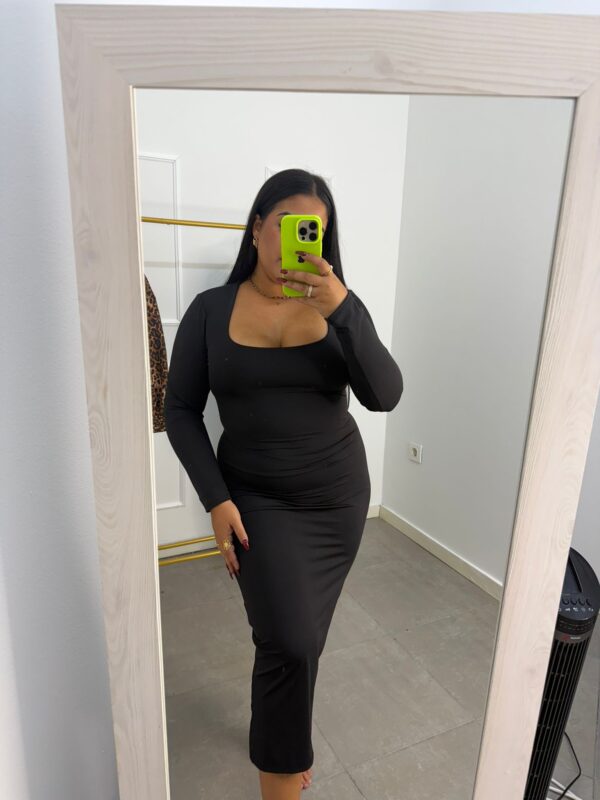 VESTIDO ESCOTE CUADRADO - Imagen 4