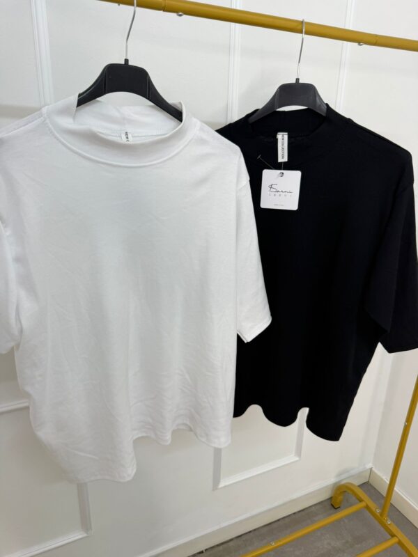CAMISETA ZARA CUELLO REDONDO - Imagen 3