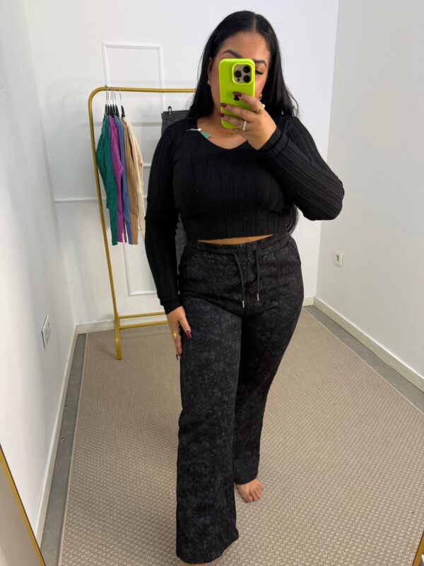 PANTALON GRIS DESGASTADO