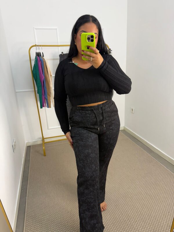PANTALON GRIS DESGASTADO - Imagen 3